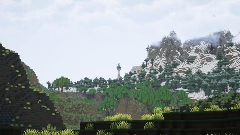 Une citadelle au loin